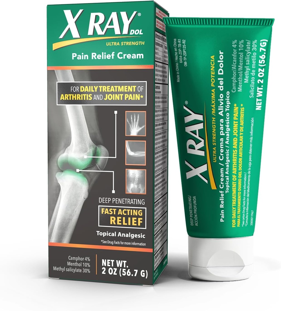 X 雷·多尔主题性关节炎 疼痛 救世主 Cream,为每日联合与肌肉疼痛,全处方强度,快动作救济,2 Ounces