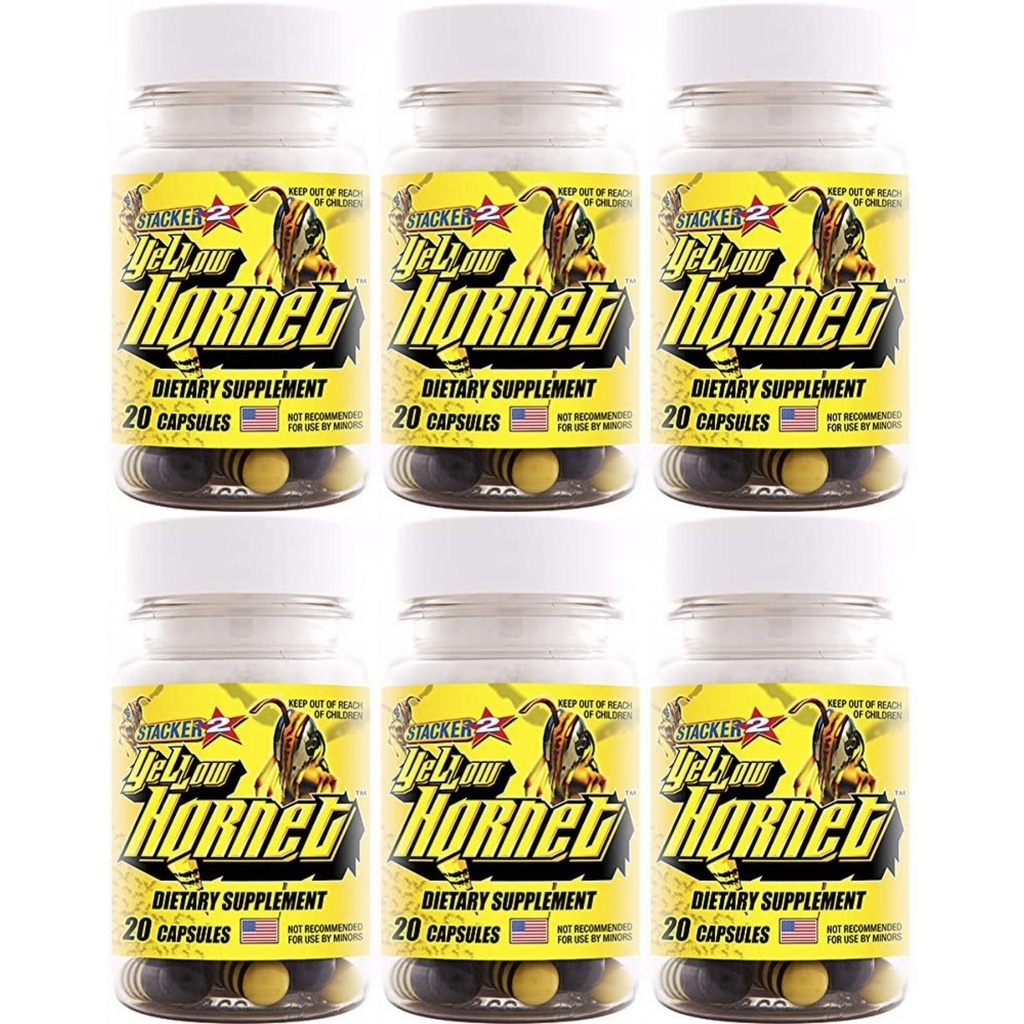 黄蜂草饮食补充品20ct(Lot of 6 X) = 120 Capsules