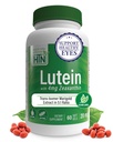 Lutein 20mg 与 Zeaxanthin 4mg 60 Softgels – 自然界的全译 Marigold 提取 5:1 比例 – 支持健康眼,皮肤和大脑 – n-GMO Soy & Gluten Free – 由Health Thru 营养(Health Thru National)制作.