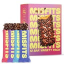 假蛋白棒 - 高蛋白糖棒 - Gluten Free Plant Based, Low Sugar & Carb, High Fiber Snacks - 12(4 Flavors) 品种包