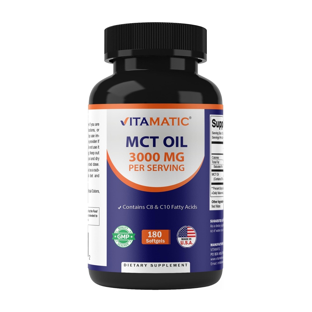 维生素MCT 椰油中含55%的毛细酸C8和40%毛细酸C10