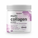 多Collagen蛋白粉600g - 5类(I, II, III, V, X) 草-Fed & Pasture-Raized → 配有 Biotin 5000mcg,维生素C & Hyaluronic Acid → Keto, Paleo, Unflavorored (54 services)