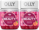 OLLY 不可否认的美人Gummy,为毛发,皮肤,钉子,Biotin,维生素C,Keratin, Chewable Supplement,Grapele果,30天供应量 - 120个计数