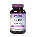 Bluebonnet 营养 5-HTP(Hydroxytrypophan) 100mg,用于神经递质支持*,支持正模度*,无豆体,无胶体,非GMO,科舍认证,维根,白,120蔬菜卡普尔