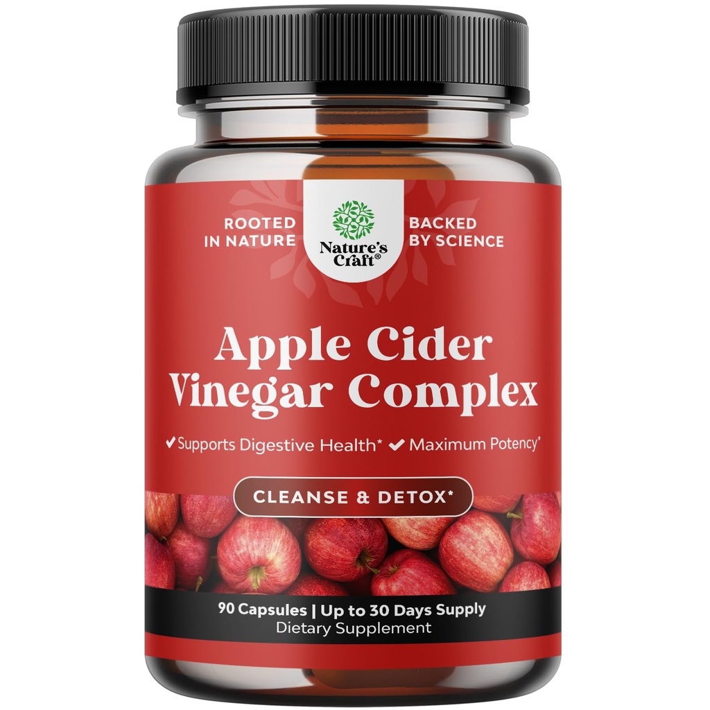 清扫苹果苹果酒 葡萄酒 葡萄酒 Capsules - ACV 清扫和除毒药 古特和消化健康 与Slimming Cayenne - 超强ACV Capsules 古特清扫和全身除毒(30次服务)