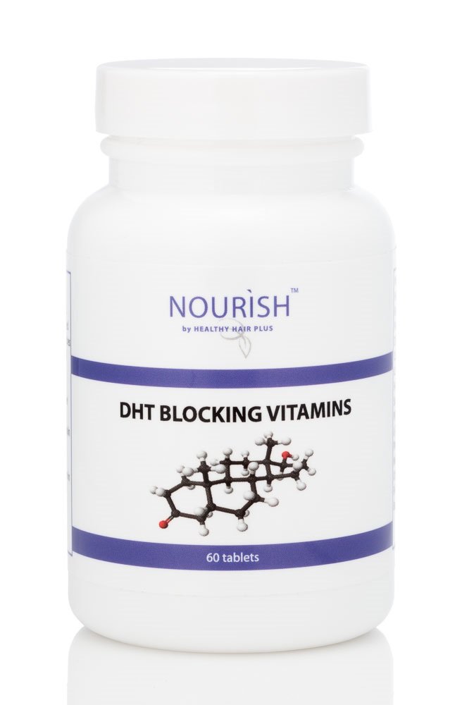 健康发型+ - DHT 阻塞器 男女维生素补充剂 - 60片 锌 - Saw Palmetto - Biotin - Folic Acid - Growing Thicker and Healtheir hair
