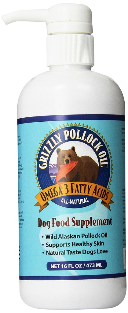 Grizzly Pollock 油狗食品补编,16 Ounce