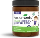 健康儿童有机树莓 Gummy 儿童日报社 支持Gummys*,用维生素C和锌制成,USDA认证有机物,无人工颜色 QQ2年+60计数