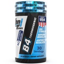 BPI体育 B4 — 女性和男性超强天然脂肪燃烧器 — Keto-friendly Fat Burner Capsules, 体重损失和Appetite Control — Cafeine, Niacin, Quercetin, Yohimbine — 30名服务员 — 710mg