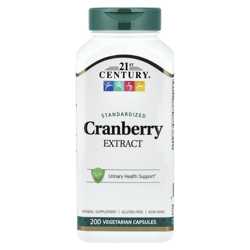 21世纪保健公司 Cranberry Capsules, 200 Counter