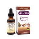 Amber NaturalZ Vibactra Imune 支持对狗、猫、鸟、几内亚猪和兔子的草药补充 – Pet Herbal Blend 总体健康 – 1 Fluid Ounce Glass Bottle – 在美国制造