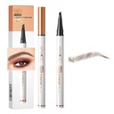 Q707 4 Tippecise 精选眉笔 – 长拉防水眼笔自然,定义眉笔 – 易于使用,适合所有技能等级(2#Dark Coffee).