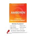 Amberen Menopause 妇女增刊,120 Capsules,临床证明,帮助支持Hormone平衡,帮助Relieve 12 Menopause 症状:热闪光,夜汗,Mood Swings和更多