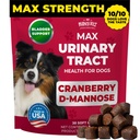 (原始内容存档于2018-09-26). Mennical Petz MAX Cranberry for Dog UTI 处理 - MAX 强力 Cranberry 补充狗+D-Mannose. 炸狗控制系统 尿道护理和肾脏支持