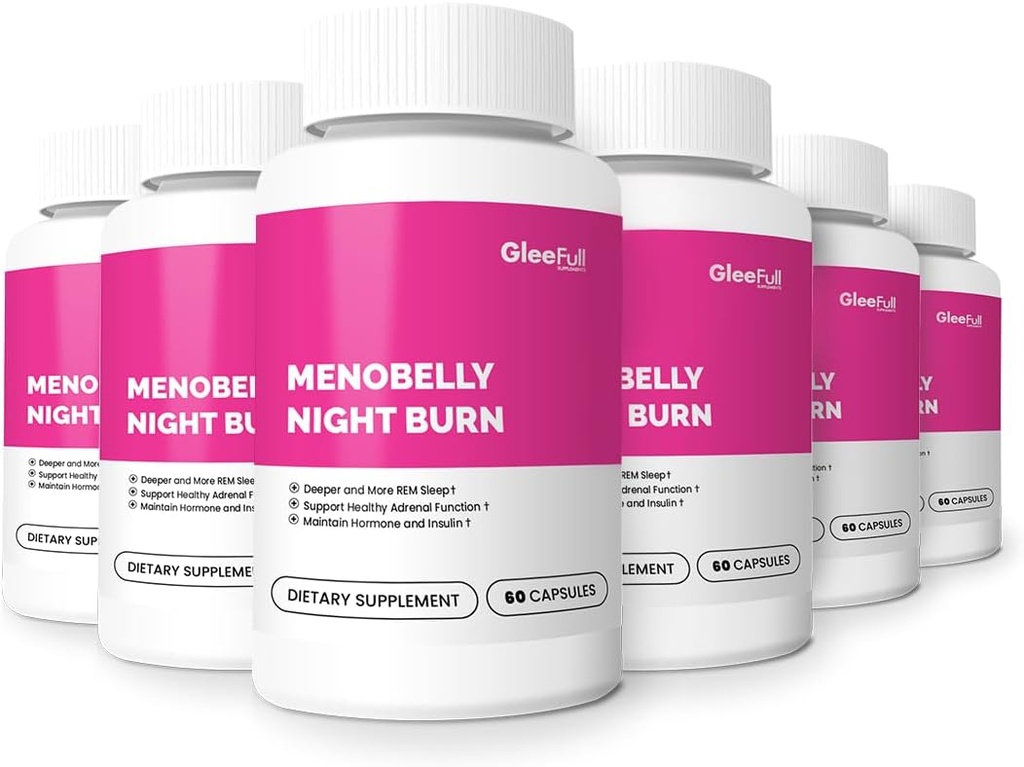 GleefulL Supps Meno Belly 夜烧 - 6瓶