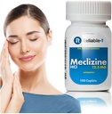 可靠的1个实验室 Meclizine HCL 12.5 mg Caplets - 防止恶心、呕吐和运动疾病引起的头晕(100个Caplets,1瓶)