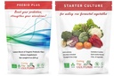 剪切边缘文化 Prebio Plus Prebiotic Fiber Powder 有机先生纤维最佳定制组合 饮食补充 8 oz