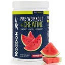 Reebok 预选工作粉 → 200mg 天然咖啡因, 3g Creatine 单水合物 → 清洁能源预选工作 力量, 焦点和泵 → 知情-体育认证 → ReeEnergize → 西瓜粉碎