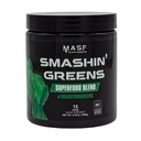MASF 补充 Smashin's Greens Superfood Organical Blend - 15 services - boost Energy, 免疫支持, 与有机小麦草, Spiruina, Chlorella - NSF 认证的消化健康