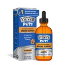 Sovereign Silver Pets Immune Support - Colloidal Silver, Bio-Active Silver Hydrosol, for Dogs and Cats 10 ppm, Liquid Dropper, 4 Fl Oz, (118 mL)