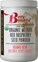 Berry Beautiful Organic Meeker Red Raspberry种子粉(Ellagic Acid, Fiber) - 1 lb(454g) - 来自美草莓的冷椒