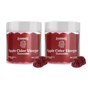 Dropppels Apple Cider Vinegar Gummys 1000mg 配有 Beet Root & Pomegranate QQ 非GMO, Vegan-Friendly, Gluten Free QQ支持文摘,代谢,能源与免疫健康 QQ Raspberry Flavor