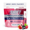 真正的 Ketones BHB 外源 Ketones 饮用 Mix Packets Keto 电解片 Powder Packets 无糖 配以 4 主快快电解片 Plus 水解 专利 Keto BHB - 30 混合贝里咖啡因