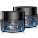 Ajoblanco 800 Mg Himalayan Shilajit Resin, Shilajit纯喜马拉雅有机体, Shilajit 纯净补充,高剂量和能源潜力,强力和豁免, 男女, 30克, 包2