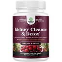 高级肾脏支持补充剂 - 肾脏清洁解毒和修复 Cranberry 提取卡普苏莱斯与Uva Ursi, Stinging Nettle & Astragalus for Kedney Health - Urinary Tract Health - 240 Caps