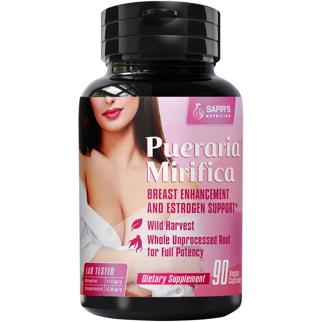 Pueraria Mirifica Capsules 2000mg 日报 -- -- 妇女和男子乳腺增生药和雌激素补充剂、妇女乳腺增生药和变性 -- -- 乳腺增生剂