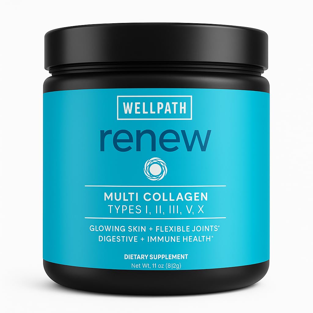 WellPath 更新女性多科拉根蛋白粉 |头发,钉子,皮肤 |水解 草叶波芬,海洋,和鸡源 Collagen Peptides → 第I,II,III,V,X型 → 第11 oz → 第40种服务