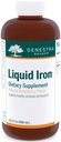 Genestra Brands Liquid Iron → Colloidal Mineral 补充 → Natural Raspberry Flavor → 16.2 f. z.