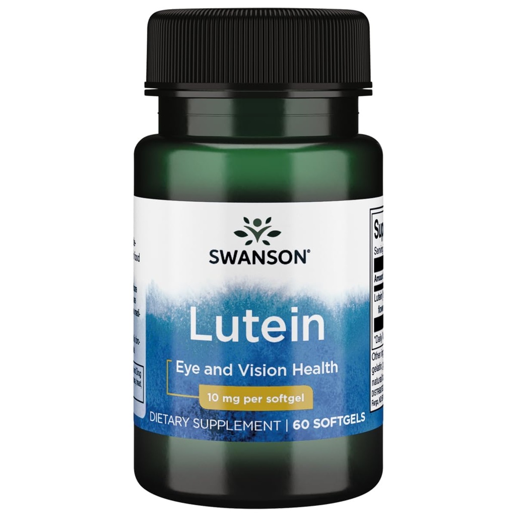 Swanson Lutein 10 毫克 60 斯格尔