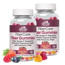 乡村农场 Fiber Care Prebiotic Gummys, 6g of Fiber Per Service, 来自 Beets的FOS, 消化性健康, 支持规律性, 混合水果火焰