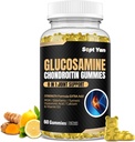 Glucosamine Chondroitin Gummys -- -- 60份联合支助补编 -- -- 1 500mg 与MSM、Merderberry、Turmeric -- -- 对成年人、男子和妇女的卡蒂拉和免疫支助 -- -- 容易吞咽