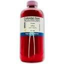 True Colloidal Gold – 25 ppm - 99.99+% 纯度 - 500 mL (16.9 Fl Oz) in Clear BPA - Free Plastic Bottle - 美国制造