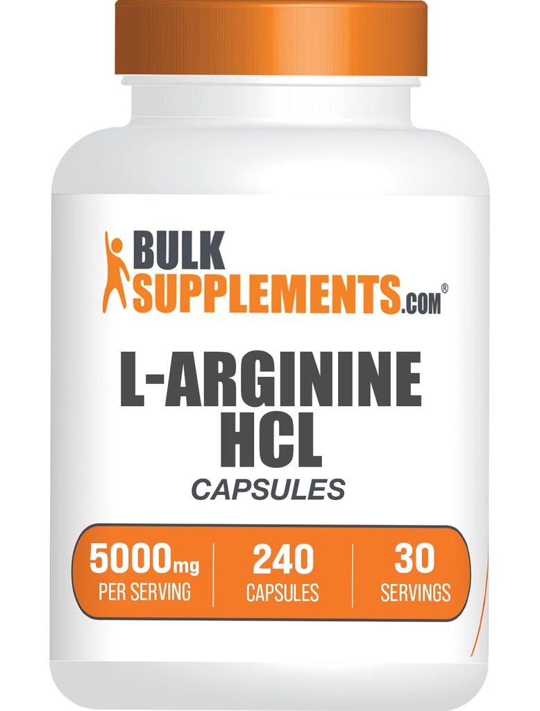 Bulk Assupports.com L-Arginine HCl Capsules - Nitric Oxide 补编,Arginine 补编 - Gluten Free, 8 Capsules per service (5000mg), 240 counter (Pack of 1) 页面存档备份,存于互联网档案馆 互联网档案馆的存檔,存档日期2014-03-02.