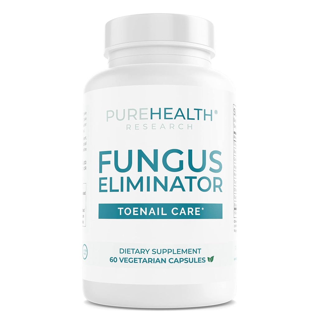 纯健康研究的Toenail Fungus Full-Spectrum帮助苏特,修复,和刺激新鲜,清晰的直肠生长 非GMO,美国制造,1瓶