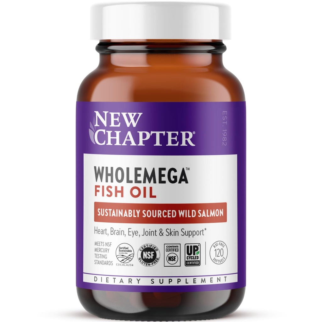 新的Captermega鱼油补充剂 - 每服2000mg,临床证明野生阿拉斯加沙门油与Omega-3+维生素D3+Astaxanthin,120软胶