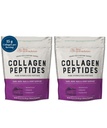 Live Agented Collagen Peptides Powder - 头发,皮肤,钉子,以及联合支持 - 类型 I & III Collagen - 自然来源的水解蛋白 - 16oz (2-Pack)