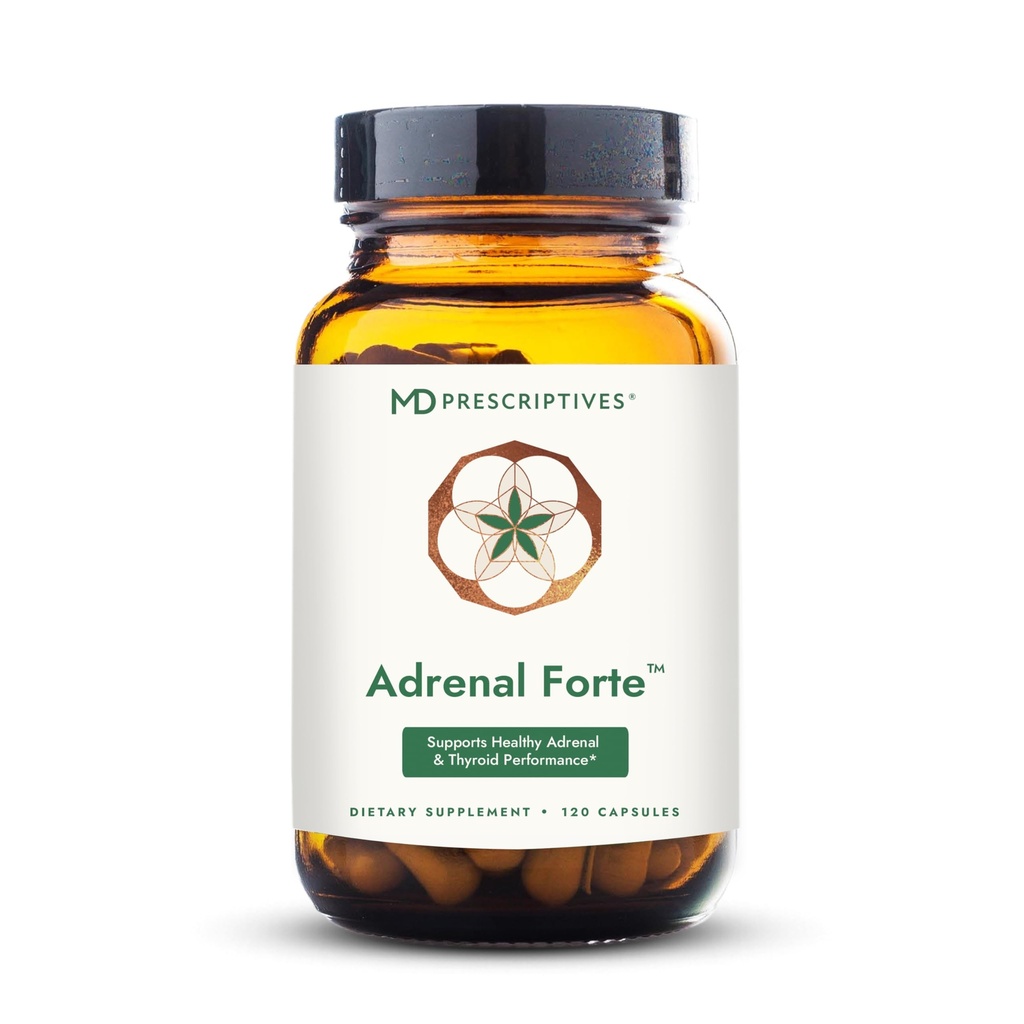 MD 指令 - 肾上腺堡垒 - 肾上腺支持补编* 与 Ashwagandha & Rhodiola - 120 Capsules