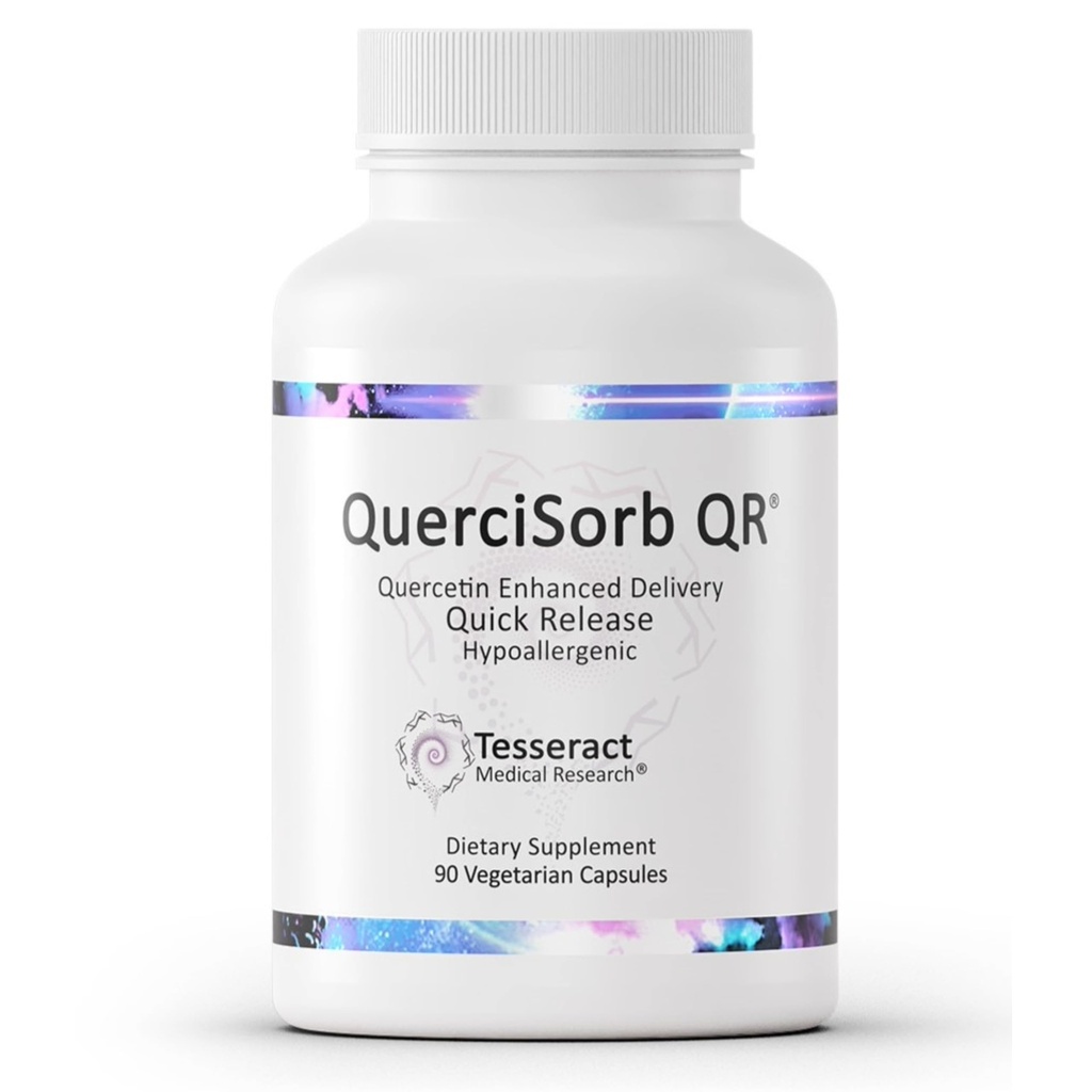 宇宙药剂医学研究 QuerciSorb QR 免疫支持补编,快速释放 Quercetin,支持免疫功能和总体健康 * 伪致病性,400毫克,90卡普尔