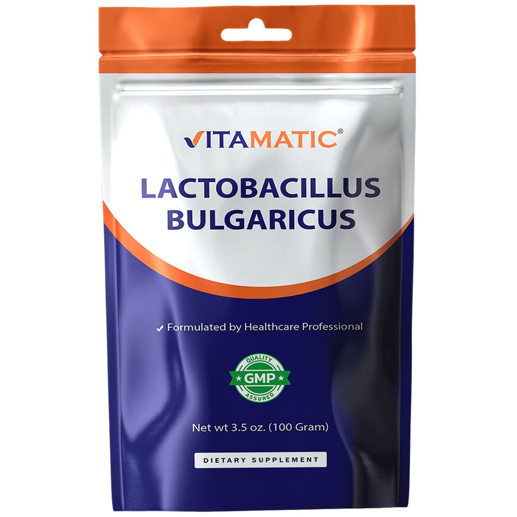 Bulgaricus 亲生粉 -- -- 消化性健康支助 -- -- 100克(3.5 OZ) -- -- 100名服务人员