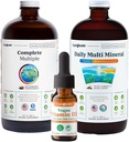 LIQUIDHEALTH 超豁免液体维生素盒,适用于具有完全多维素,每日多矿物质和维干维生素D3的成人 - 免疫支持维生素,全食品,维干,非转基因生物