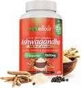 Ashwagandha Capsules - 10% Withanolides, 根粉提取, 草药补充 帮助支持自然应激缓解,睡眠,焦点 - 1500mg, 男女 - 120