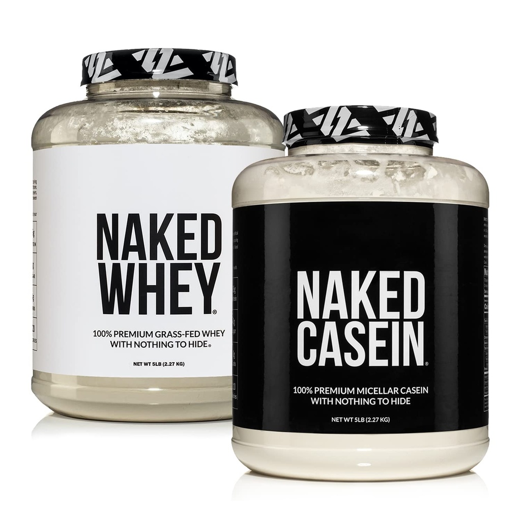 NAKED 草药蛋白包: 5LB 不受欢迎 Whey和5LB 不受欢迎的西装