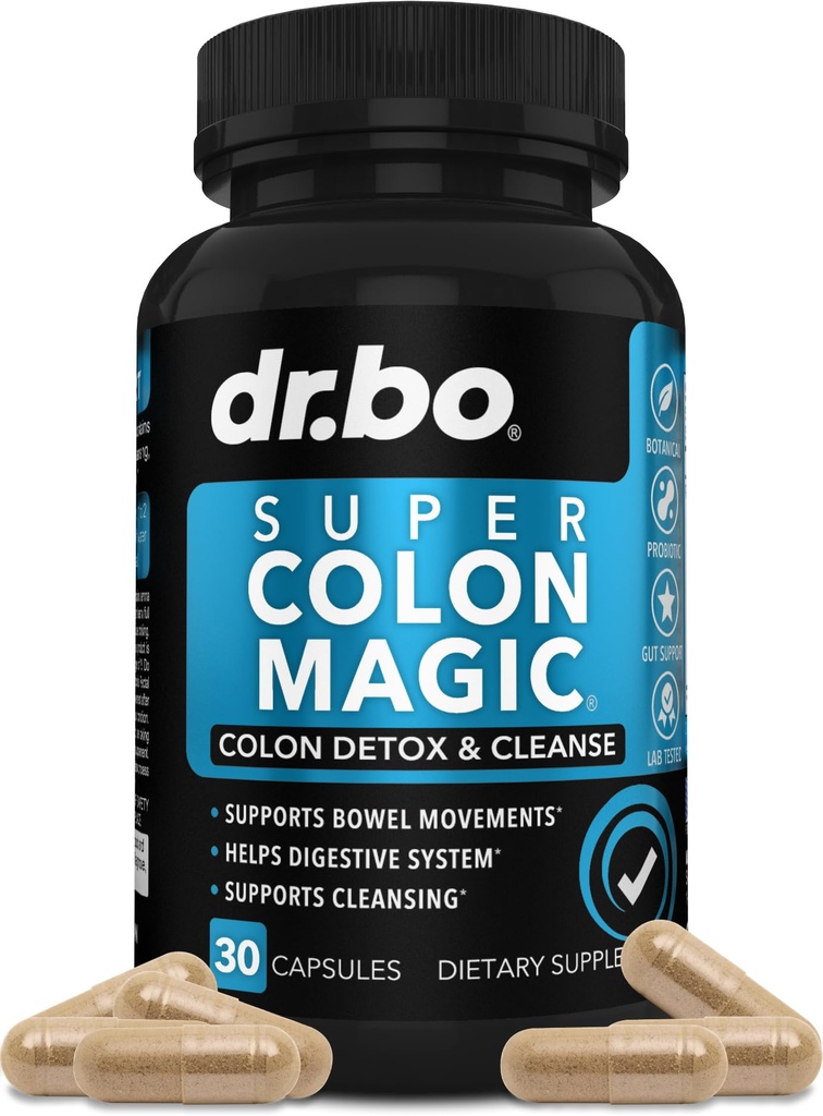 Colon Cleanser Detox for Wight Flush - 15日 Colon Cleanse Pills & Probiotic - 快速天然氧化剂,便秘救济,肠胃Bowel运动补充剂 Bloating Gut损失支持