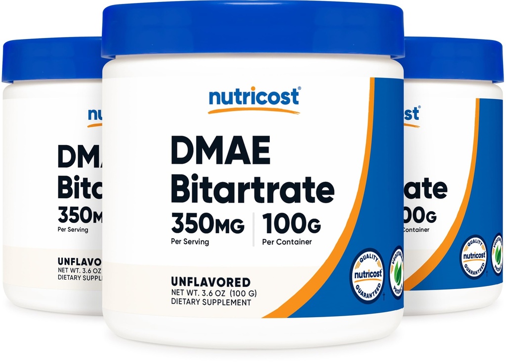 营养成本纯DMAE-Bitartrate 100G(3瓶)