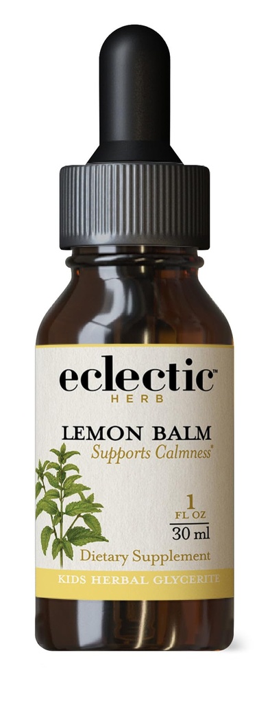 (原始内容存档于2017-03-09). Electic Institute Kids Herbs Lemon Balm, Lemon Flavor QQ 平静和神经系统支持 QQ 1 fl z (30 ml)