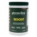 Greens First Boost - 植物基蛋白与平衡营养 - 超级食品摇摆混合体 - 无小麦或大豆 - 无乳品 - Vegan - 荷兰巧克力, 12.28 oz.